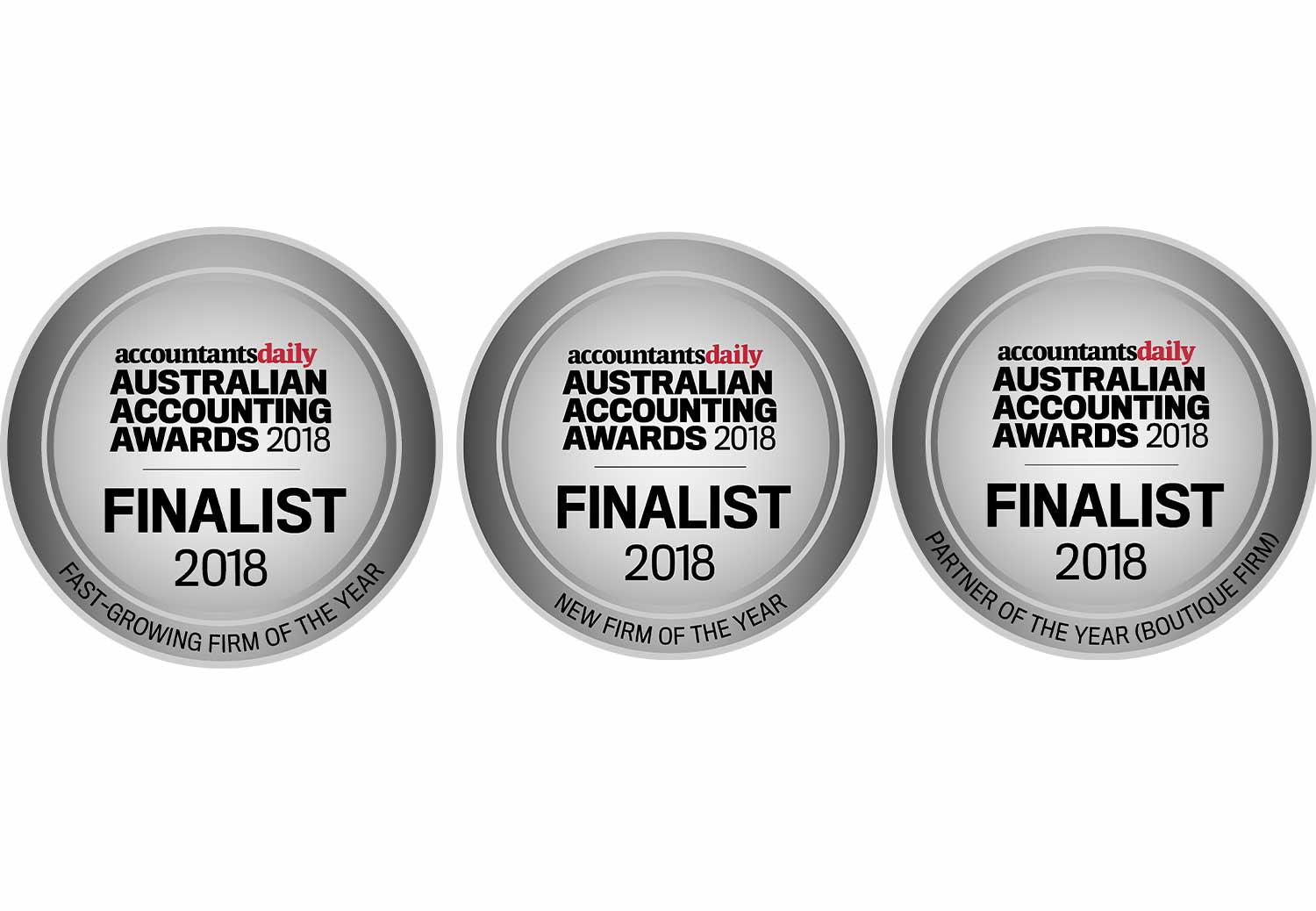Finalists in the Australian Accounting Awards